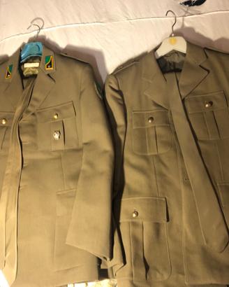Divise cappotti zaino esercito anni 70