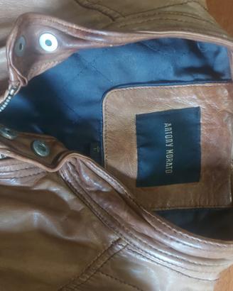 giubbino in pelle Antony Morato