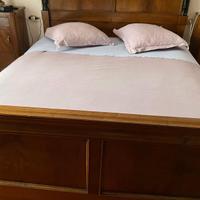 letto matrimoniale, singolo e cassettiera