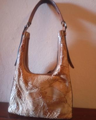 Borsa artigianale vero pitone 