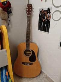 Chitarra Acustica M.J. Douglas AF 48