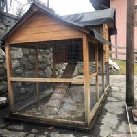 Pollaio prefabbricato per 3/4 galline