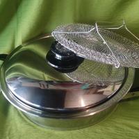 Pentola AMC 24cm 8023 + coperchio + cestello