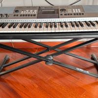 Tastiera yamaha con piedistallo