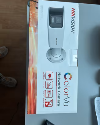 Hikvision - Telecamera IP Panoramica 8 MP ColorVu