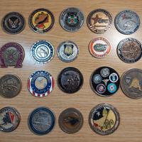 19 medaglie militari USA challenge coin monete