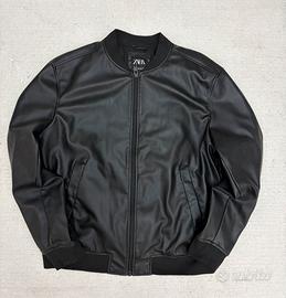 Giubbotto Pelle ZARA Uomo Taglia XXL