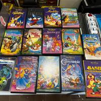 Vhs originali  walt disney tenute molto bene