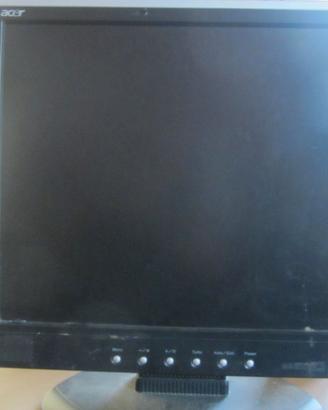 Monitor Acer usato + tastiera