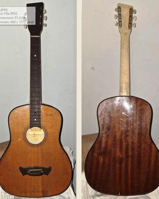CHITARRA MEAZZI ARTEX 1967 PER RICAMBI