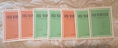 Cesi – Marciano, Antologia pianistica (7 volumi)