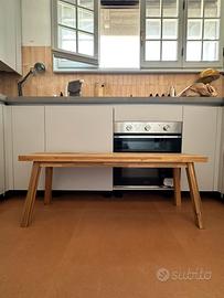 Panchina in legno di acacia Skogsta di Ikea, 120cm