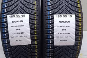 2 GOMME 185 55 15 NOKIAN 4 STAGIONI RIF4629