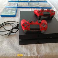 PS4 FLAT 500GB + n.2 Controller Sony+ n.9 giochi 