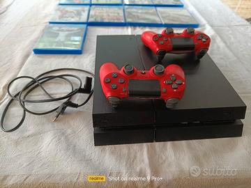 PS4 FLAT 500GB + n.2 Controller Sony+ n.9 giochi 