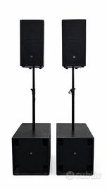 Impianto audio professionale completo