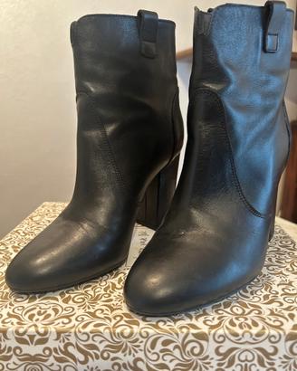 stivaletto in pelle rebecca van dick