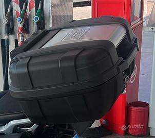 Bauletto GIVI KAPPA DUE 52L+Piastra montaggio