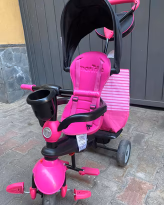 Triciclo 4 in 1 Swing DLX Rosa SmarTrike biciclett
