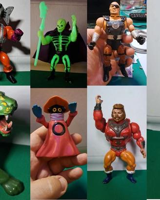 Scare Glow + Laser He-Man + Altri MOTU vintage '80