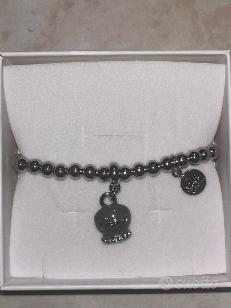 TQWSVUM Bracciale in Pelle con Testa di Lupo Vichingo