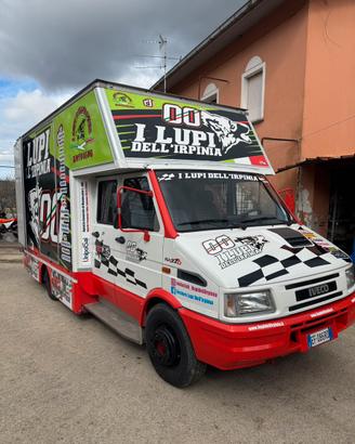 Iveco 50-12 allestito motoroad motorhome team cors
