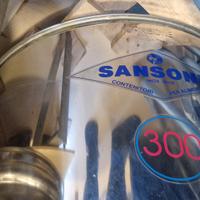 Fusto per Olio o Vino SANSONE 300 L acciaio 18/10