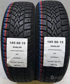 2 GOMME 185 60 15 DUNLOP BR1378