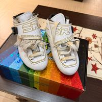 Pattini Simons Rana - White /Gold - Taglia 38