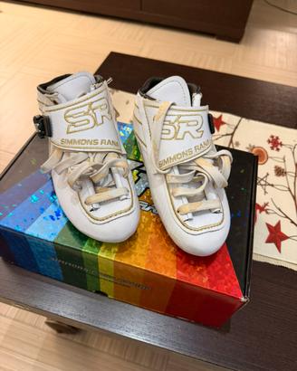 Pattini Simons Rana - White /Gold - Taglia 38