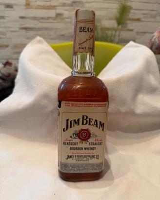 Jim beam bourbon whiskey