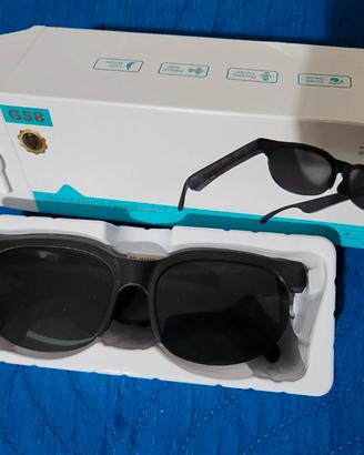 Occhiali da Sole Smart Bluetooth 5.4