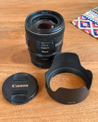 Canon EF 35mm f/2 IS USM (+ Adattatore EF-EOS R)