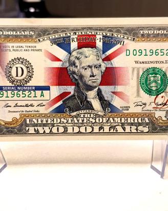 Banconota da 2 Dollari USA da Collezione