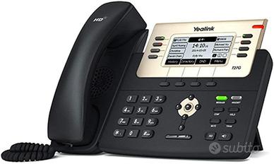 Telefono VoIP  Yealink SIPT27G-Disponibilità 50pz