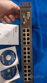 Switch ethernet D-Link 10/100mbps DES-3326S