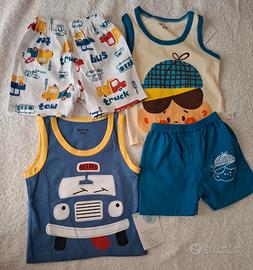 Completo estivo bambino – 6 pezzi