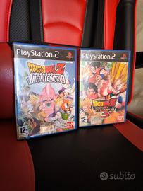 lotto bundle giochi ps2 Dragonball Z
