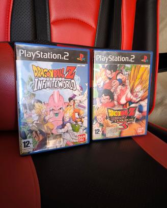lotto bundle giochi ps2 Dragonball Z