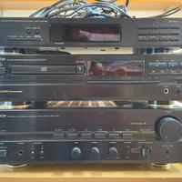 DENON HI-FI + CASSE RCF