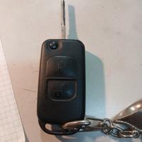chiave mercedes originale  2 tasti completa