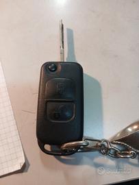 chiave mercedes originale  2 tasti completa
