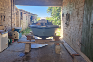 Barca caccia e pesca