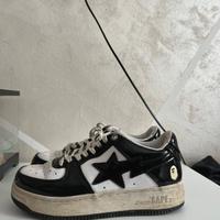 sneakers bape nere