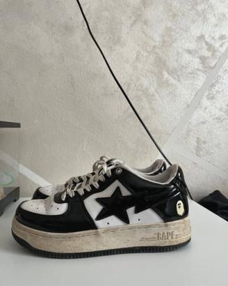sneakers bape nere