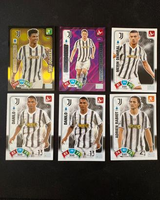 Lotto 6 Carte Adrenalyn XL Juventus 2020/2021 CR7