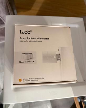 Tado Smart Valvole termostatiche Quattro Pack