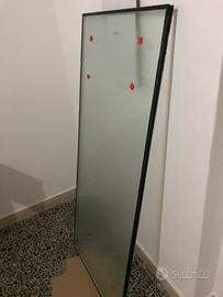 Finestrino nuovo in vetro satinato antisf 131x55