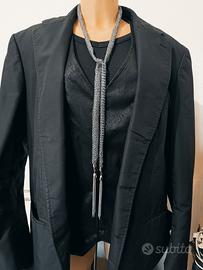 sciarpa/cravattino Crowley Good Omens-C.  argento