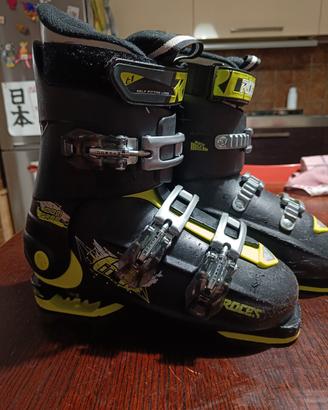 Scarponi da sci per ragazzi allungabili dal 35 al